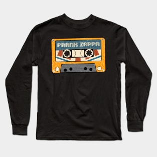 Cassete vintage Frank Zappa Long Sleeve T-Shirt
